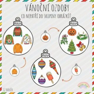🎄⭐️Vánoční ozdoby, skupiny obrázků ⭐️🎄