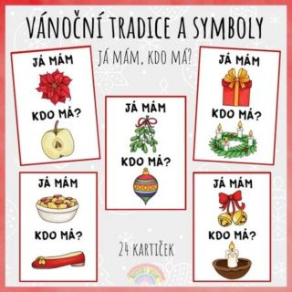 🎄Já mám, kdo má? Vánoční symboly🎄